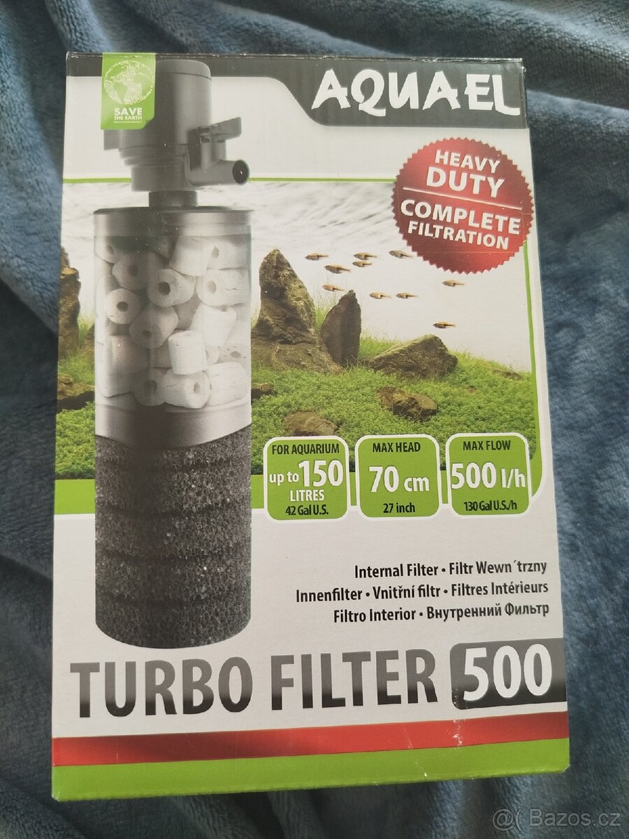 Nový filtr AquaEl Turbo Filter 500