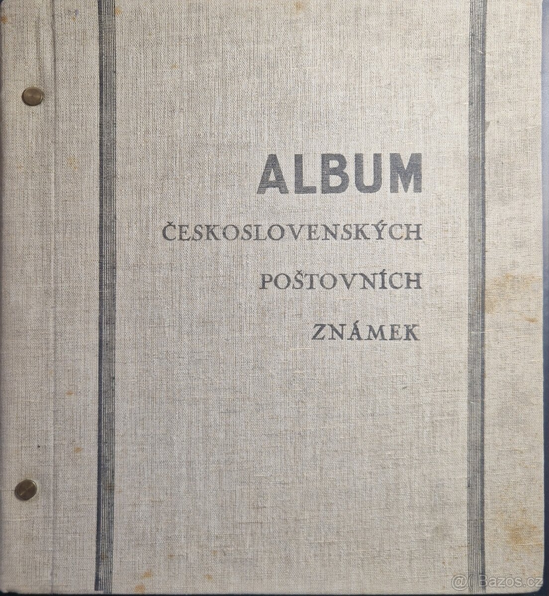 Československé poštovní známky vč. alba
