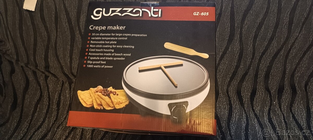 Palačinkovač - Guzzanti GZ 605 nepoužitý