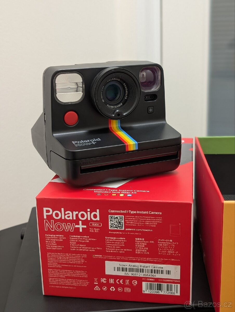 Polaroid now+ Bluetooth, filtry