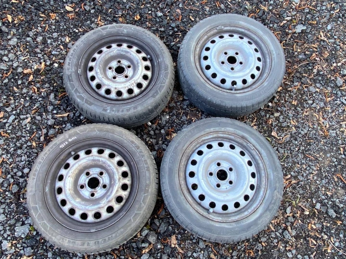 121. sada zimní kola 195/60 r16 5x112 VW Škoda
