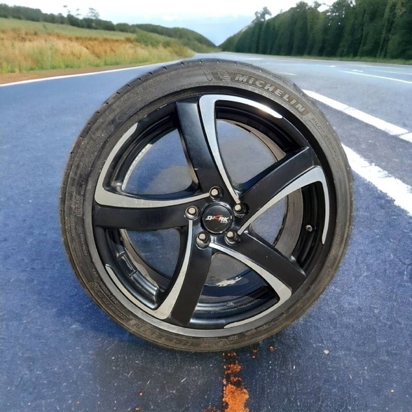 Zimní alu kola Shark 19" + pneu Michelin 225/45 R1
