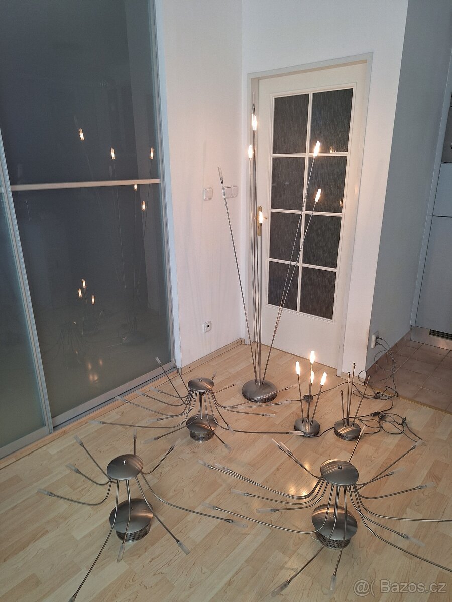 Stropní světla, lampa a lampičky