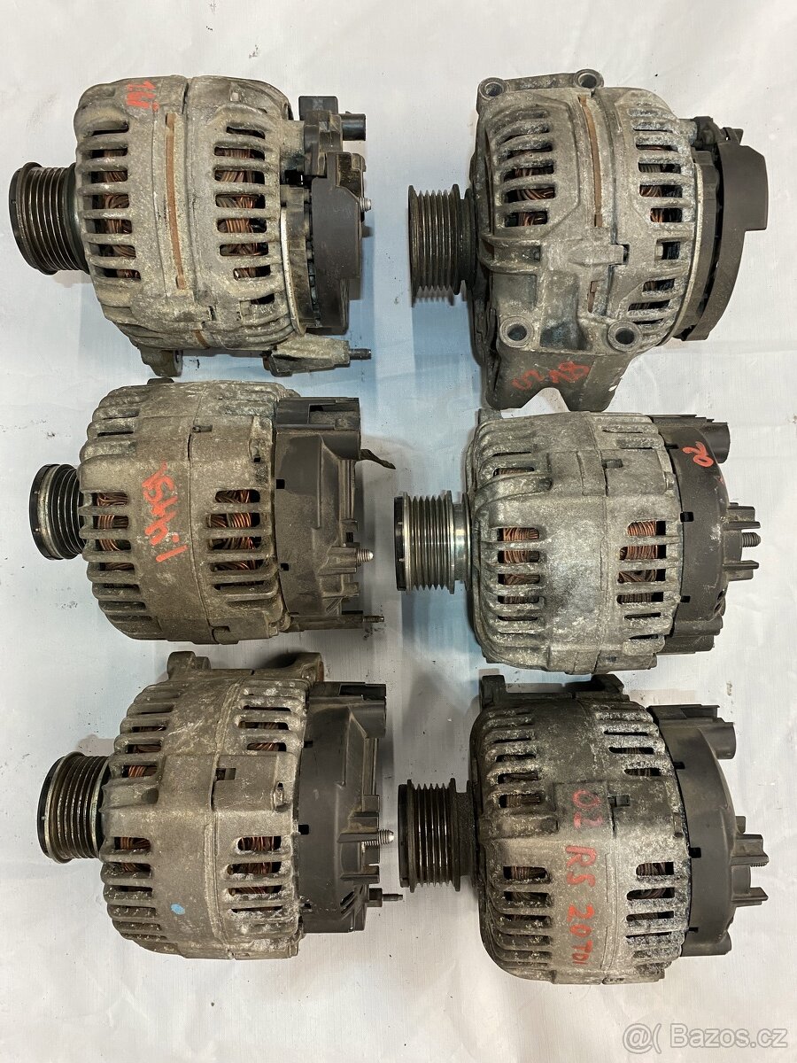 Alternátory Octavia 1, 2, Superb 2..
