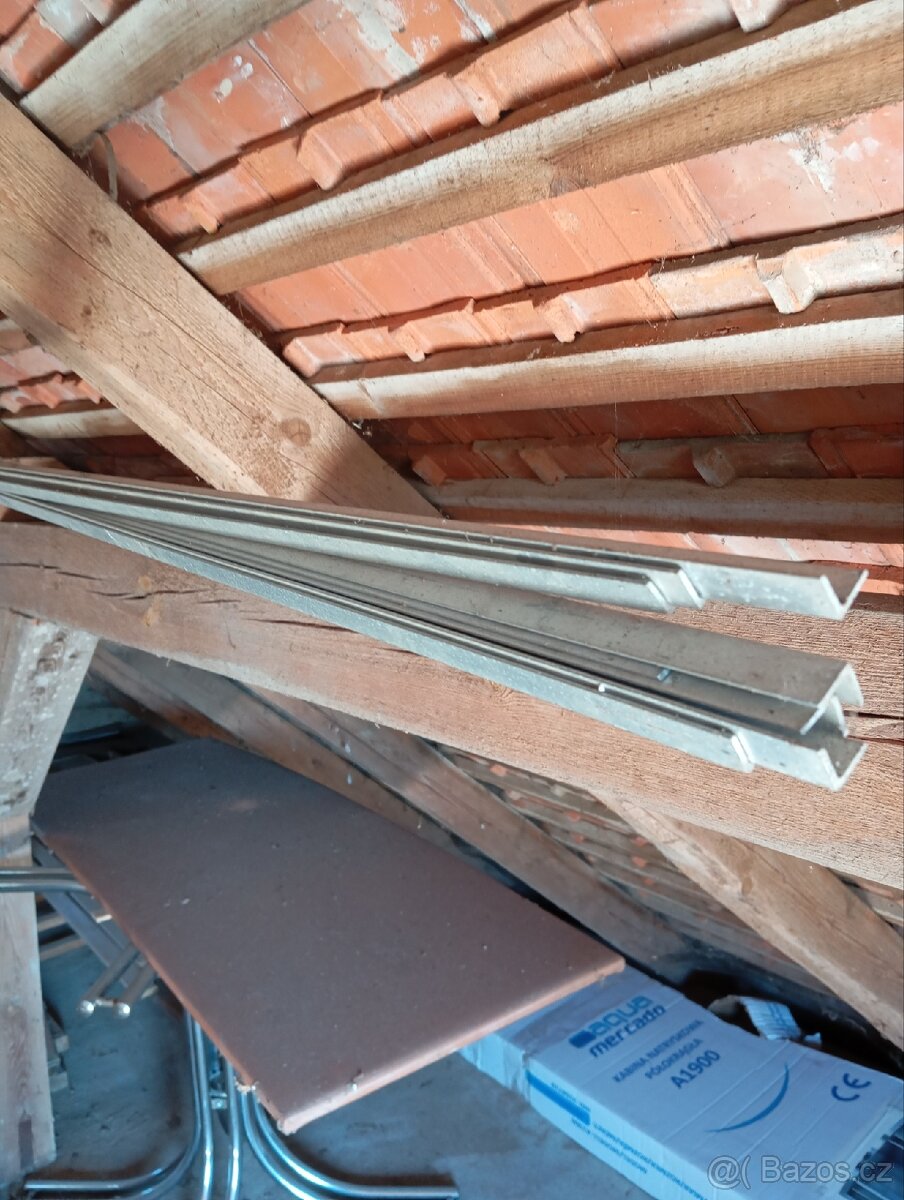 Hliníkový L profil 1cm x 1cm