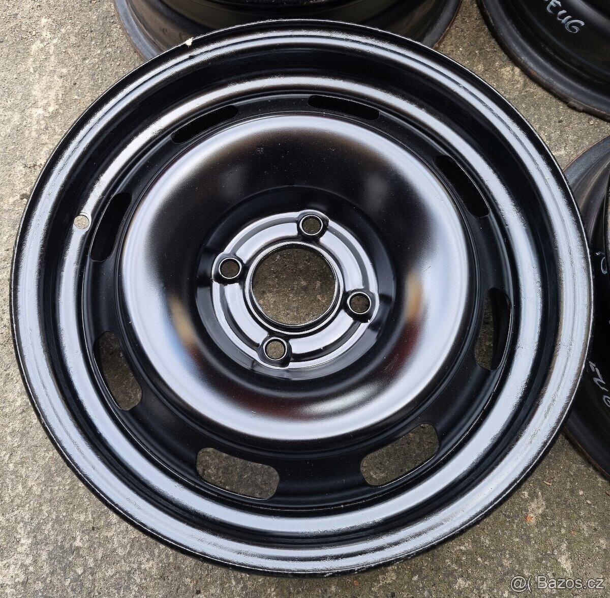 Plechové disky 15" 4X108 J6.5 ET27 Citroen Peugeot