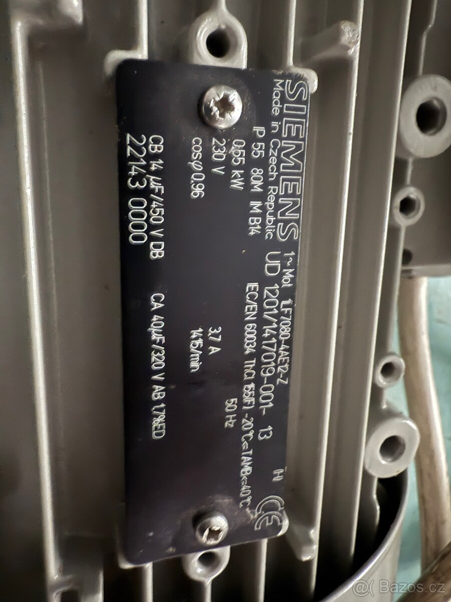 Elektromotor s čerpadlem