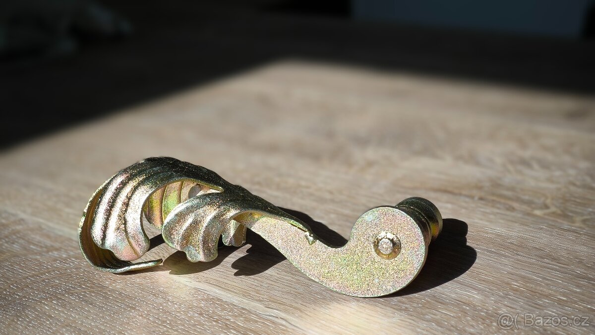 kovaná klika - list