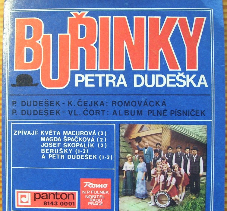 SP deska Buřinky 1978-Romo Fulnek/30/