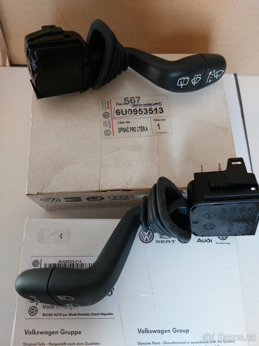 Přepínače Fabia/Octavia/Felicie