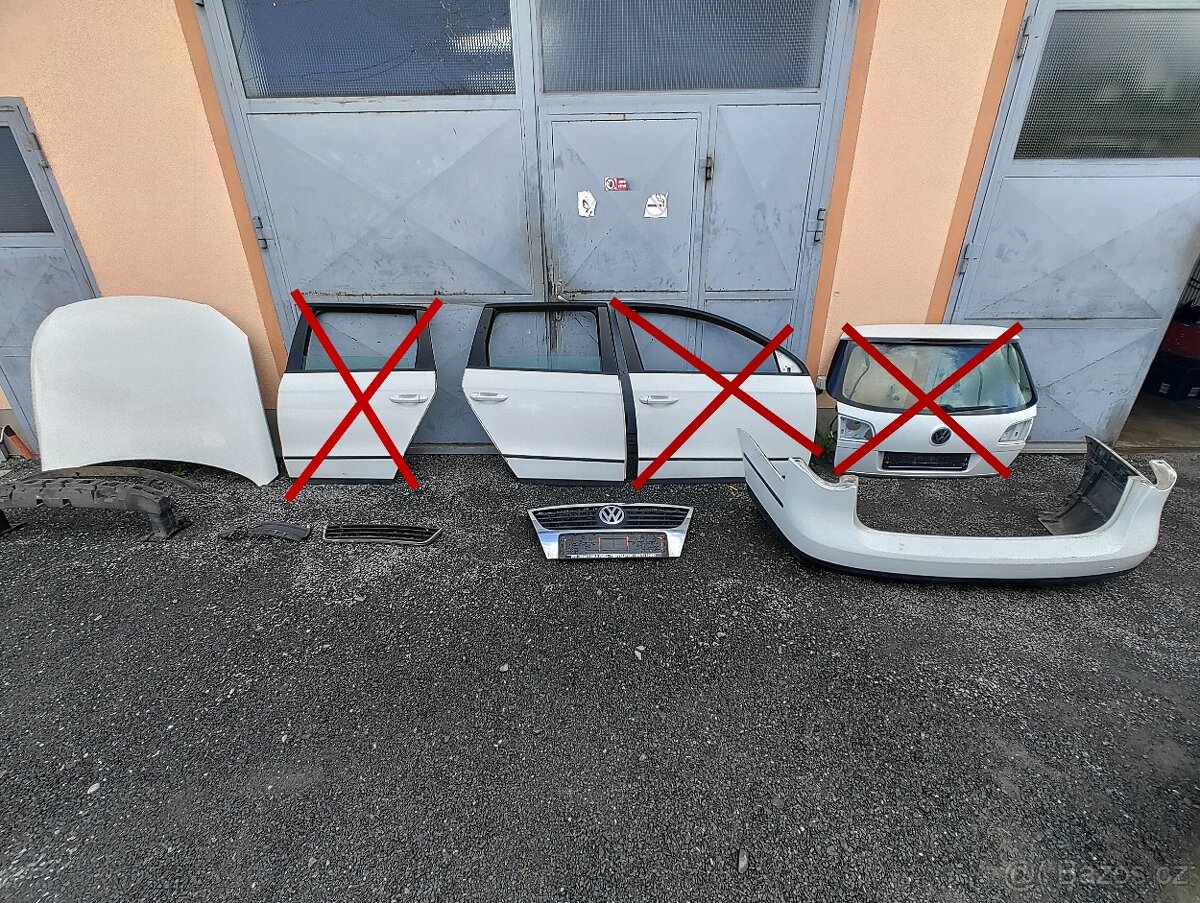 Karosářské díly Passat B6 combi - LB9A