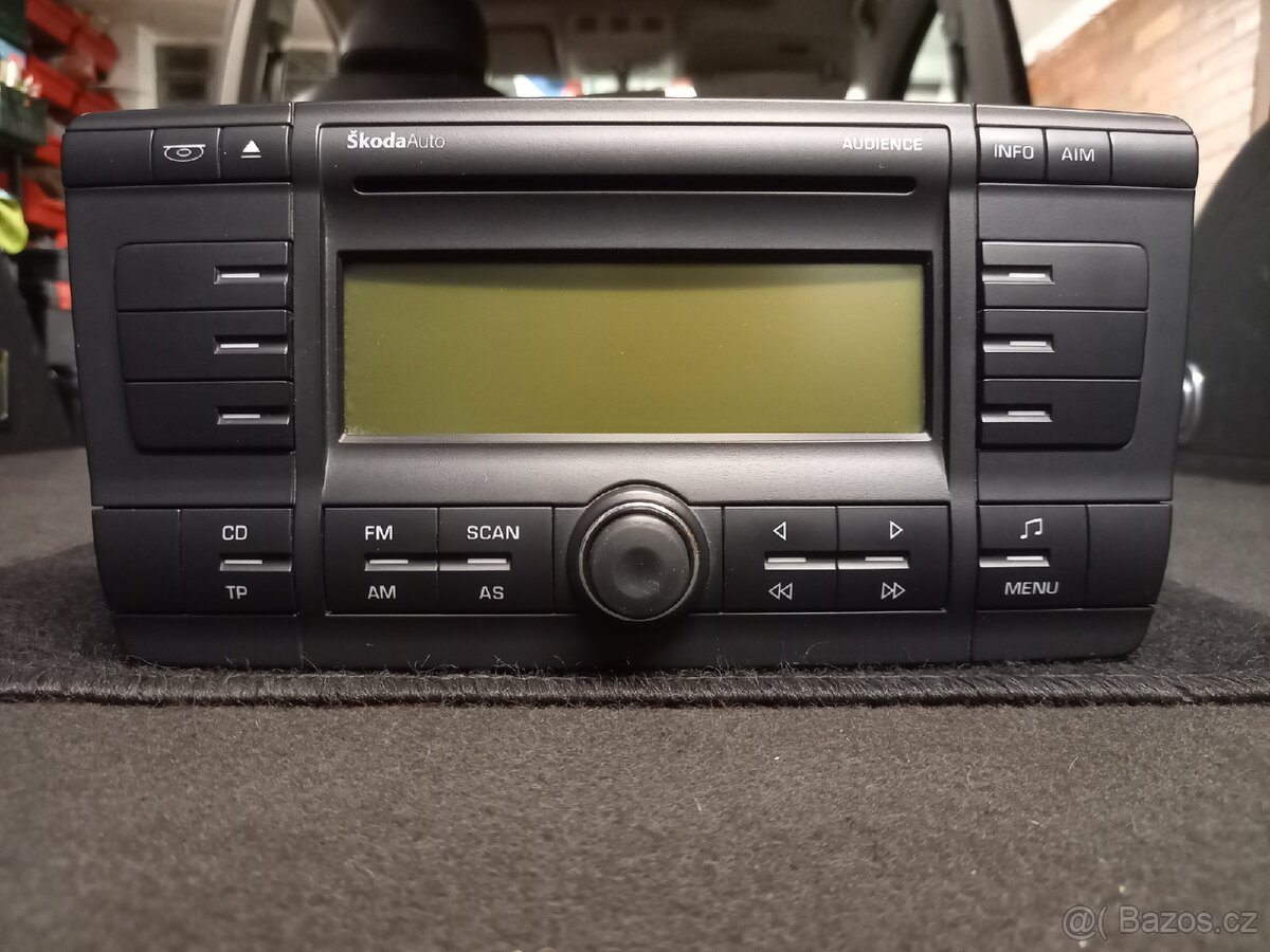 RMG Škoda Audience- autorádio s CD