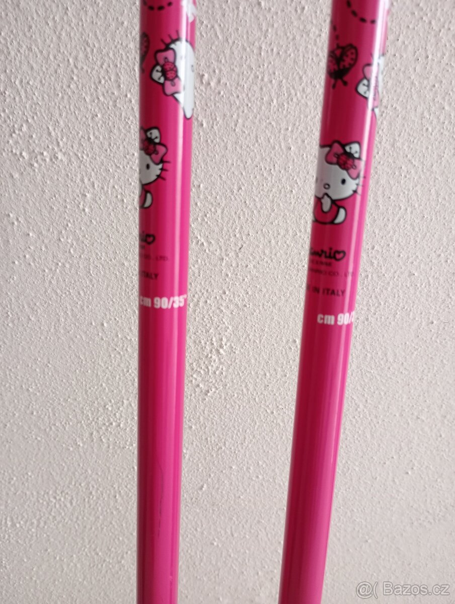 Prodám dětské hůlky 90 cm