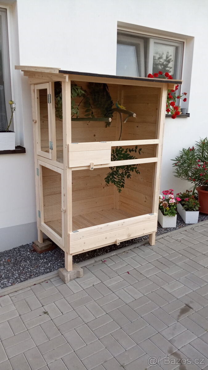 Prodám voliéru pro okrasné ptactvo
