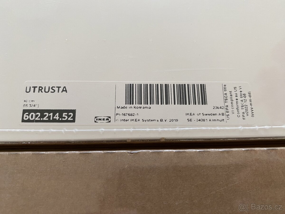 Ikea UTRUSTA Čelo zásuvky 40 cm