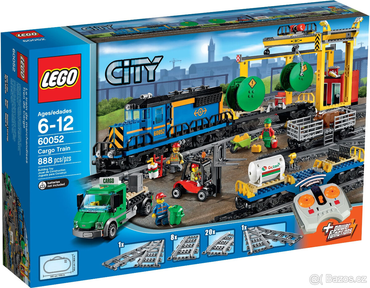 LEGO 60052 Nákladní vlak (Cargo train) raritní set