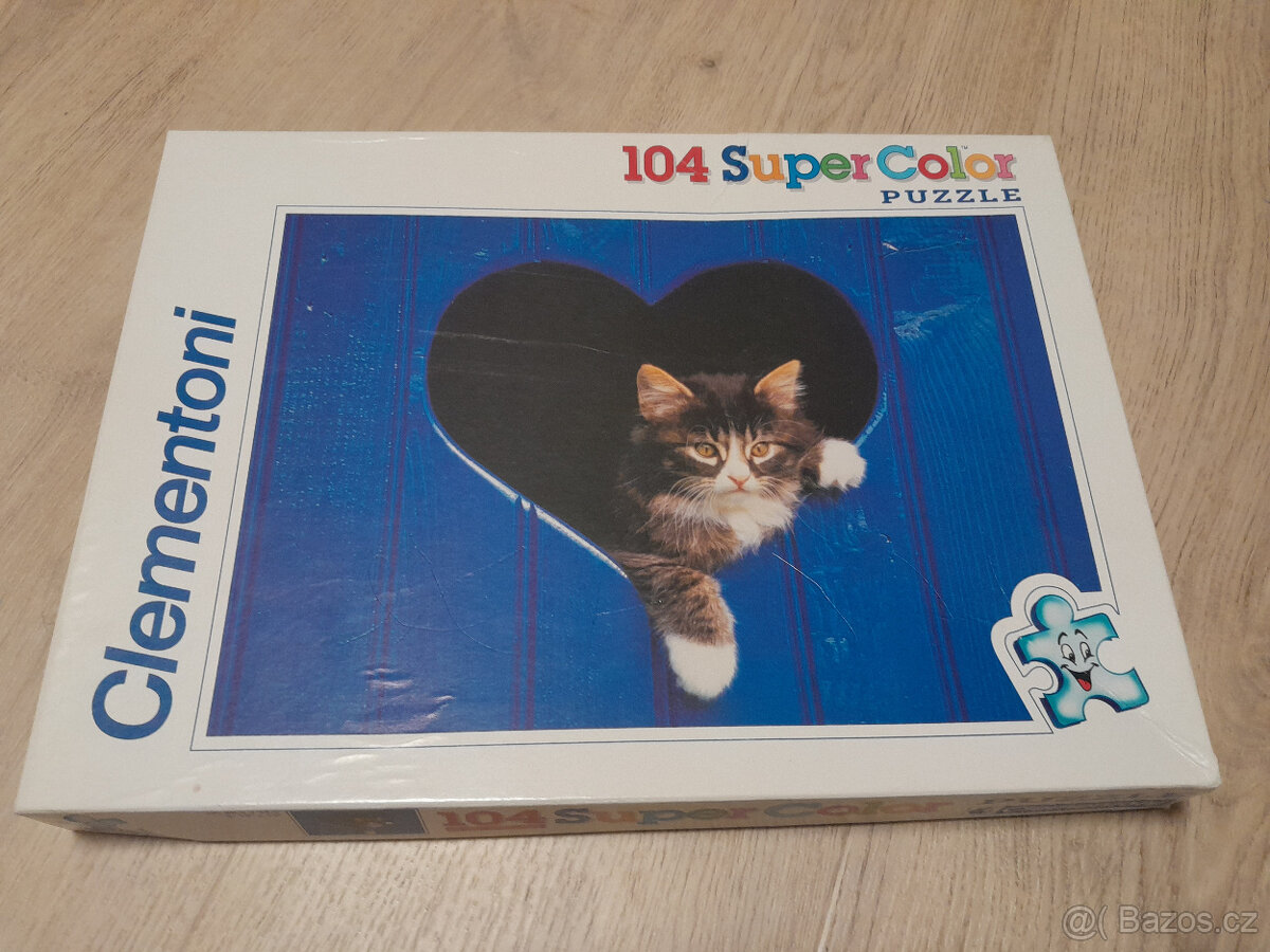 Puzzle Clementoni - Kočka 104 dílků