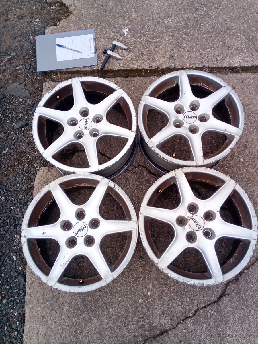 Prodám alu disky R 16, ET 45, 7Jx16H2, 5x112