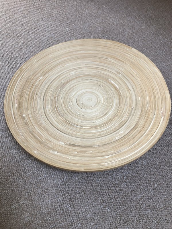 Dekorační talíř bambus 30 cm