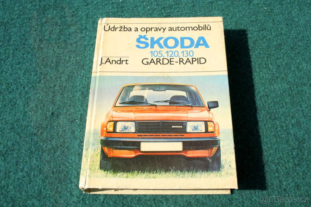 Knihy pro servis a opravy veteranů Škoda