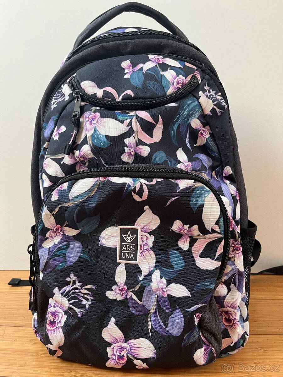 Školní batoh (orchideje) ars una