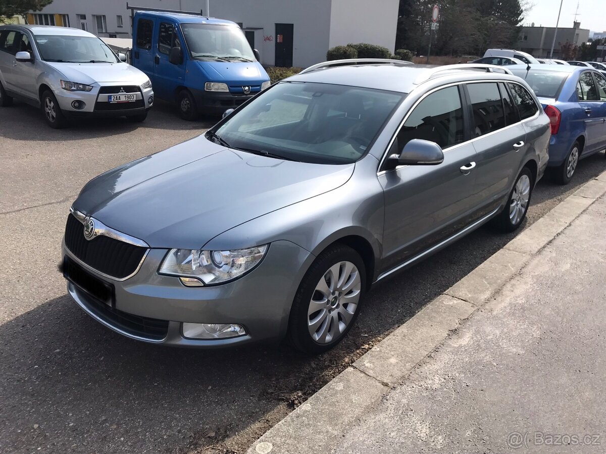 Škoda Superb 2.0Tdi, DSG, 125KW, Kůže