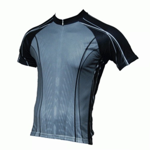 Pánský cyklistický dres R1 šedý