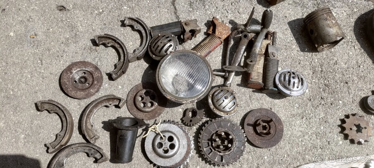 Jawa 50 jawa90 Jawa 250 ČZ 150c, škoda 100, škoda 120