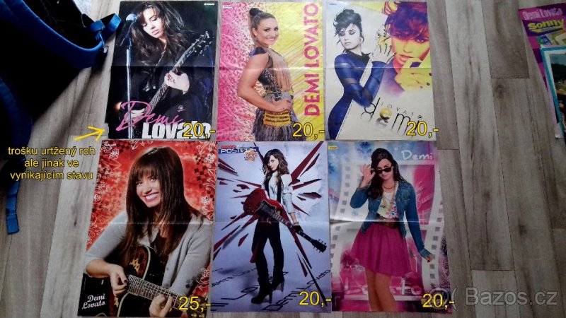 Prodám sbírku plakátů DEMI LOVATO (3. část)
