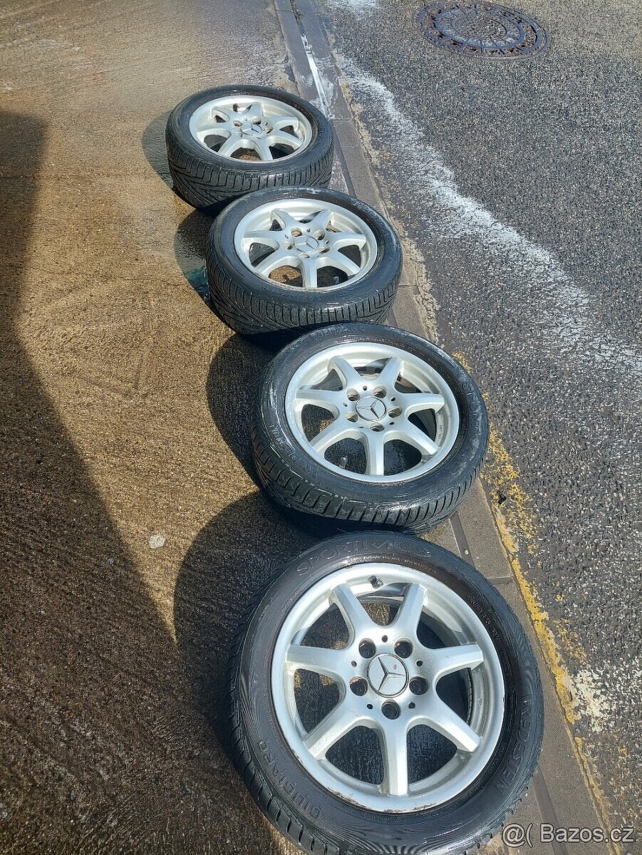 ALU kola RIAL R15 s letními pneu 195/50 r15