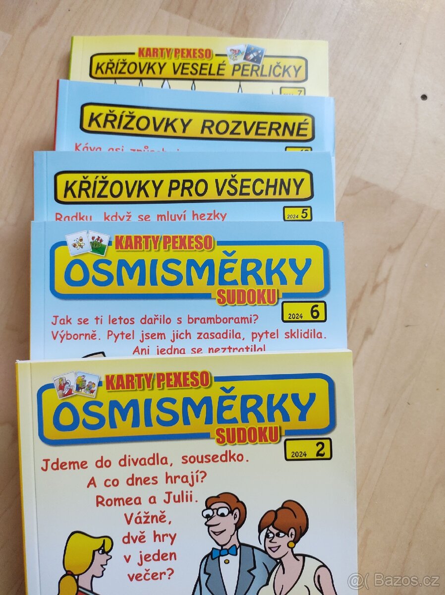 Křížovky a osmisměrky