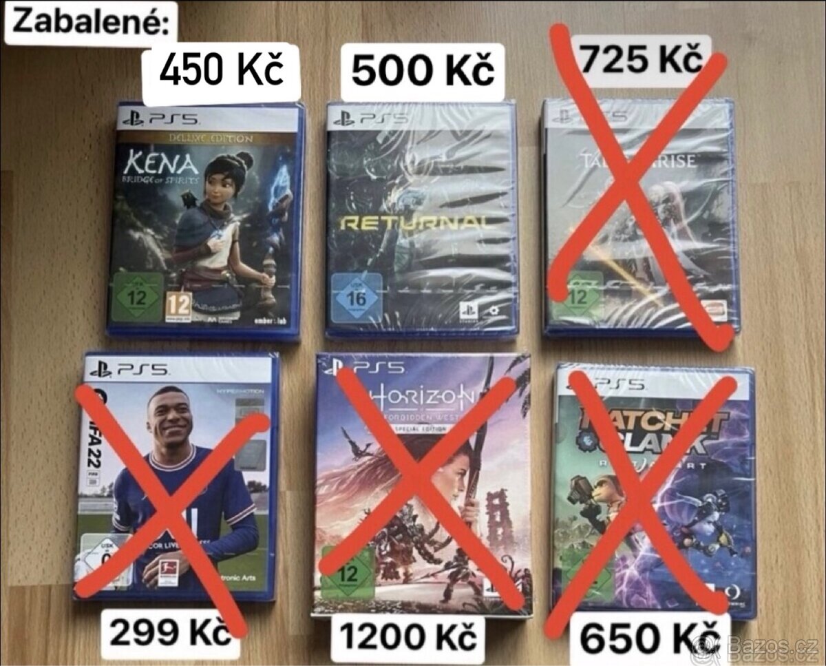 Hry na PS5 Kena a Returnal