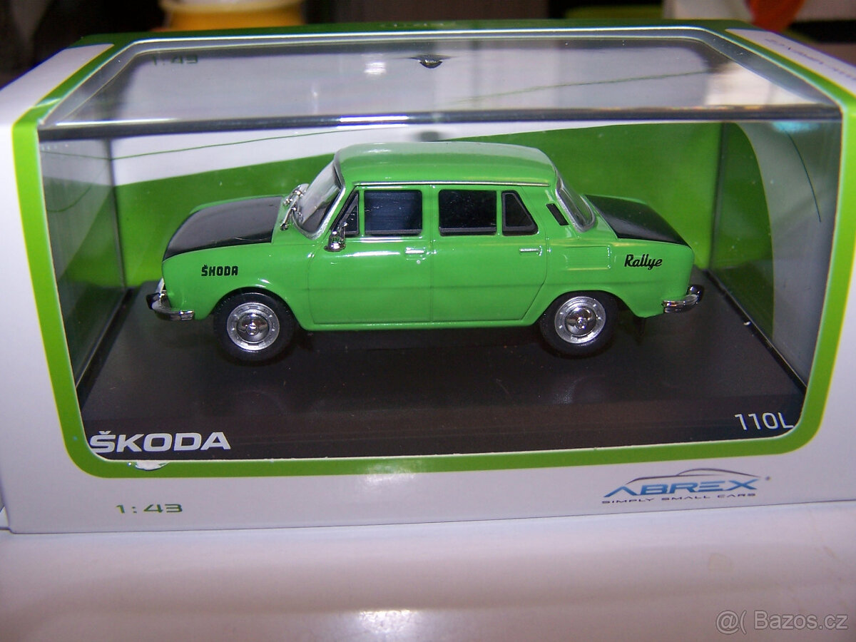 Škoda 110L Rallye 1/43 model ABREX