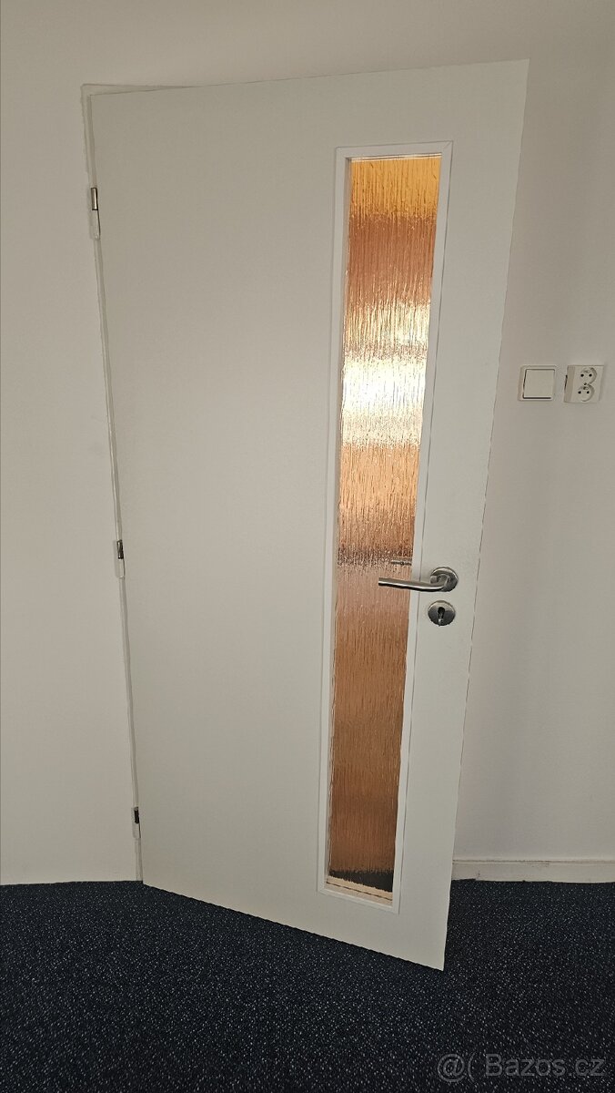 Doornite CPL Interiérové dveře TIKA1 sklo, 80 L