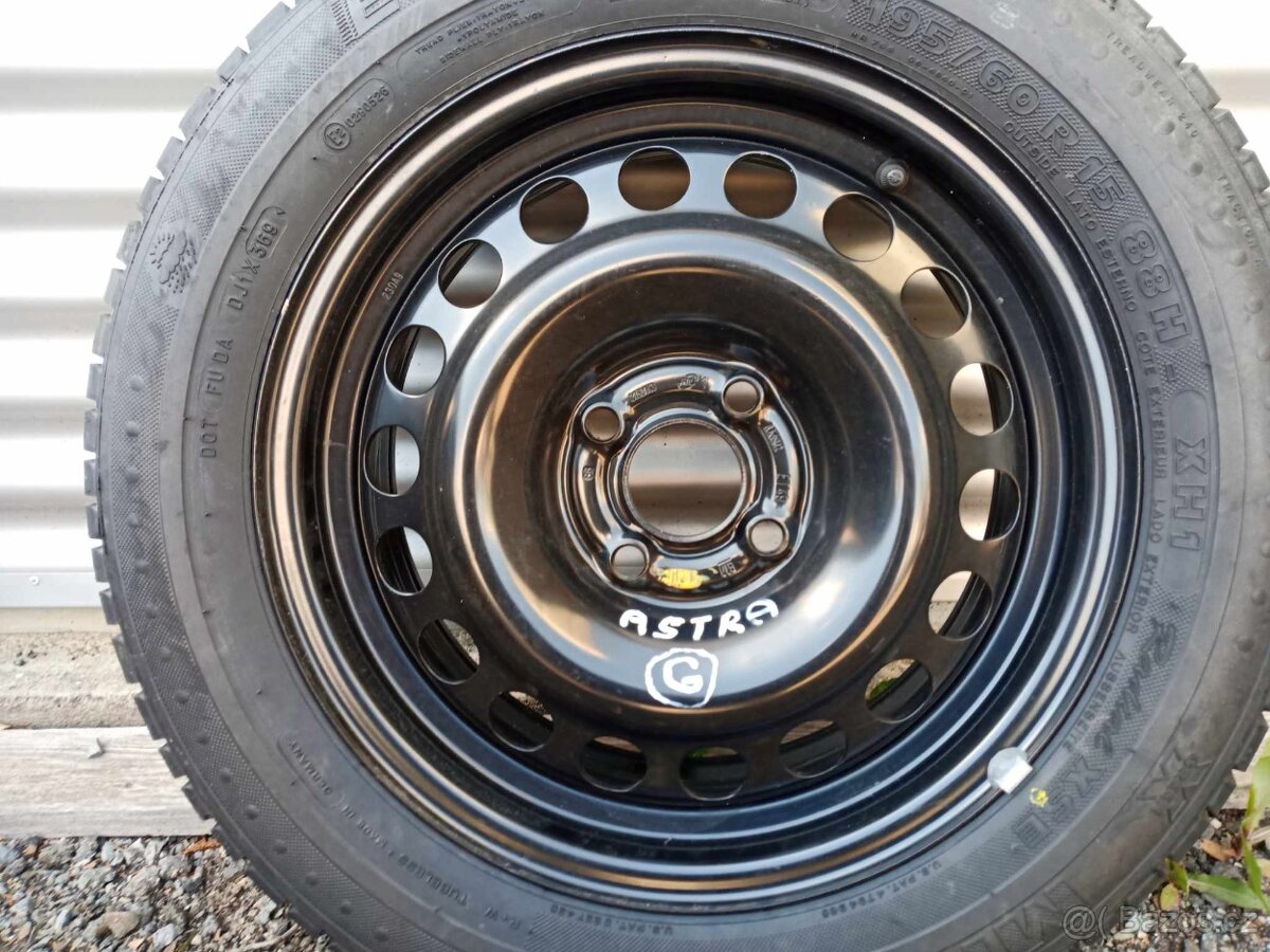 Plechový disk 15" -- Opel Astra G
