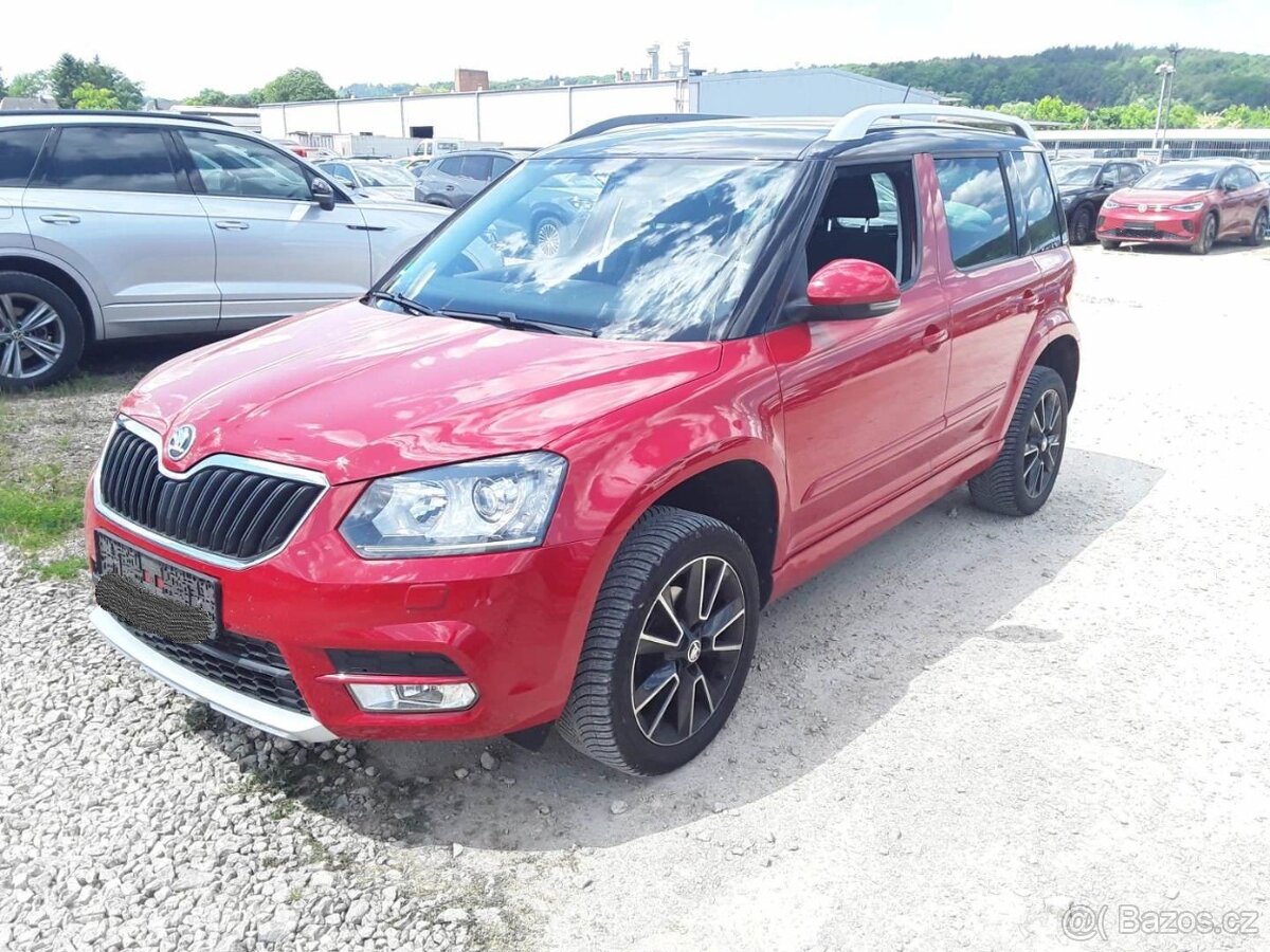 Škoda Yeti II 1.4 Tsi 90 KW ELEGANCE BI-XENONY ORIG.17" ALU