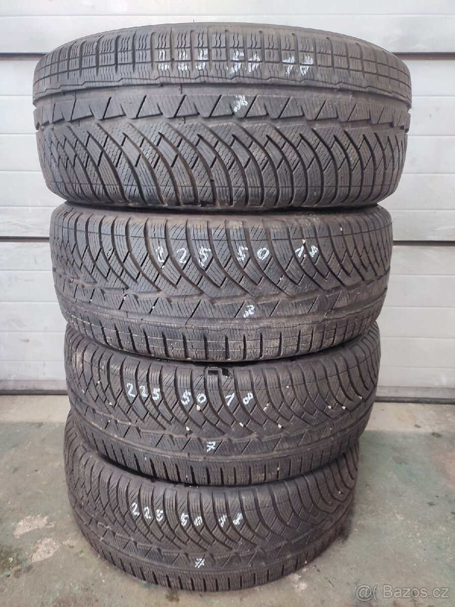 225/50/18 99V ZIMNÍ MICHELIN 4X DOT 2018