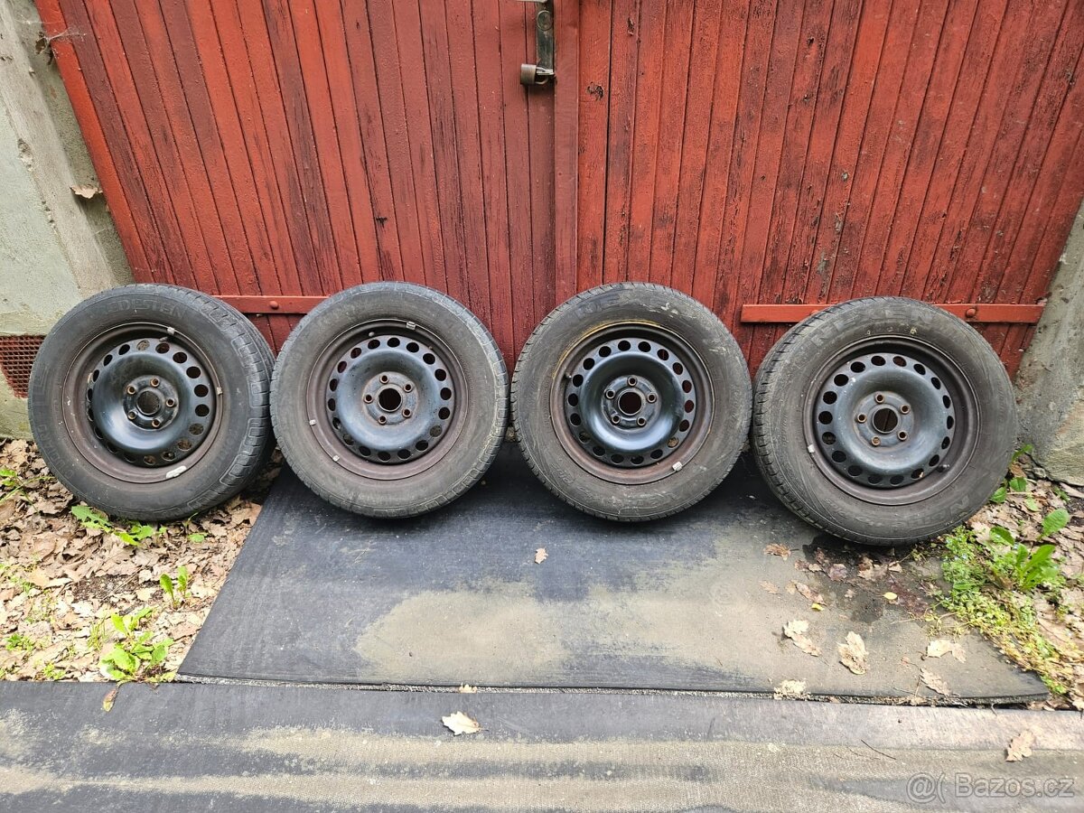 Disky 5x112 s pneu 195/65/15 _ ET 47