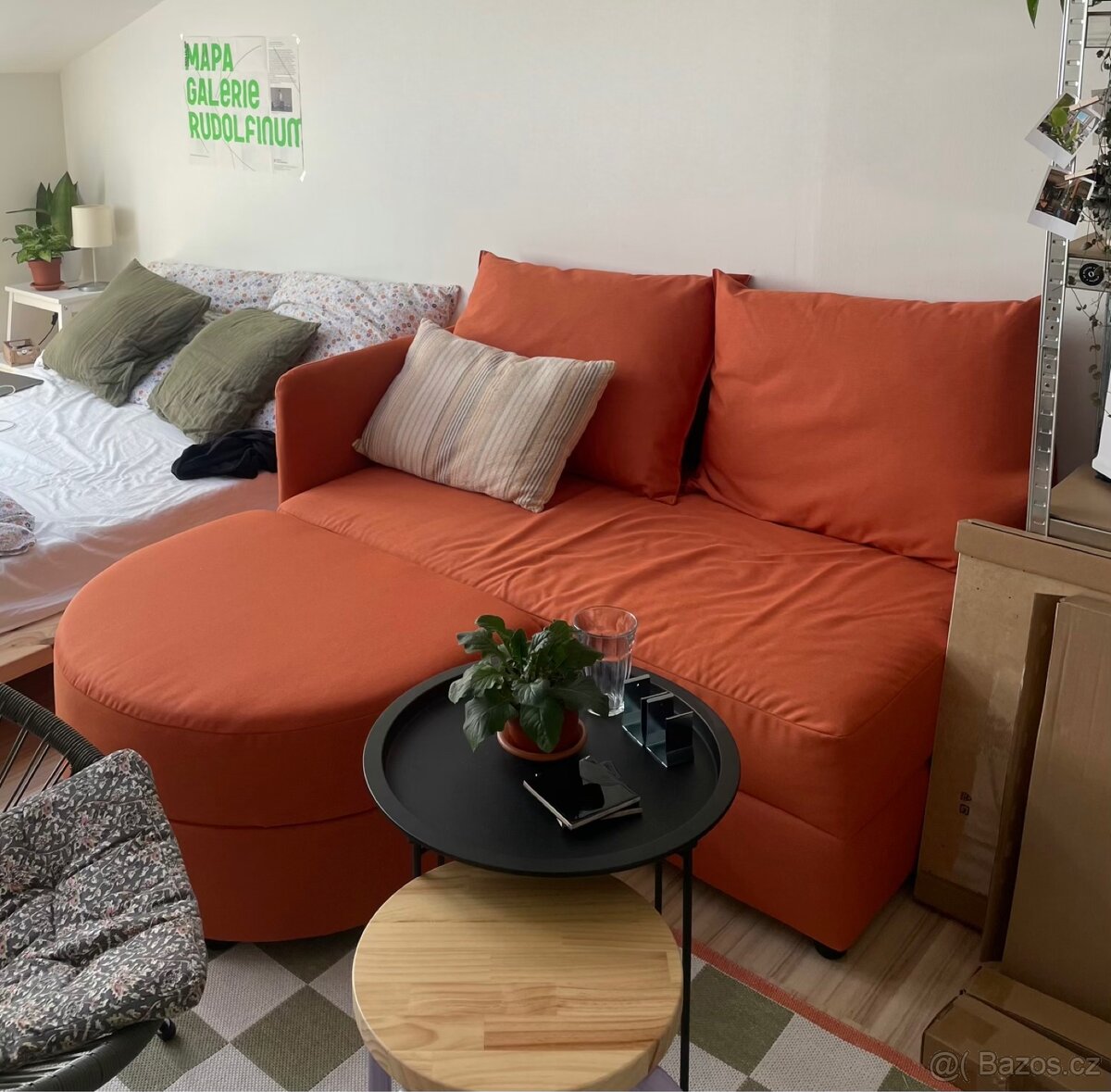 IKEA LINDÅKRA 2 místná rozkládací pohovka