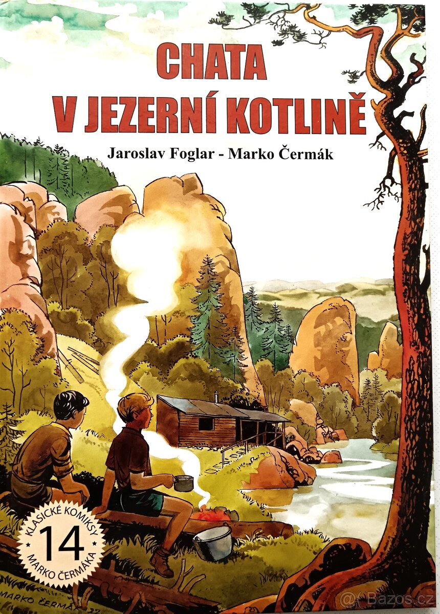 J. Foglar-M. Čermák: Chata v Jezerní kotlině.2023. KOMIKS.