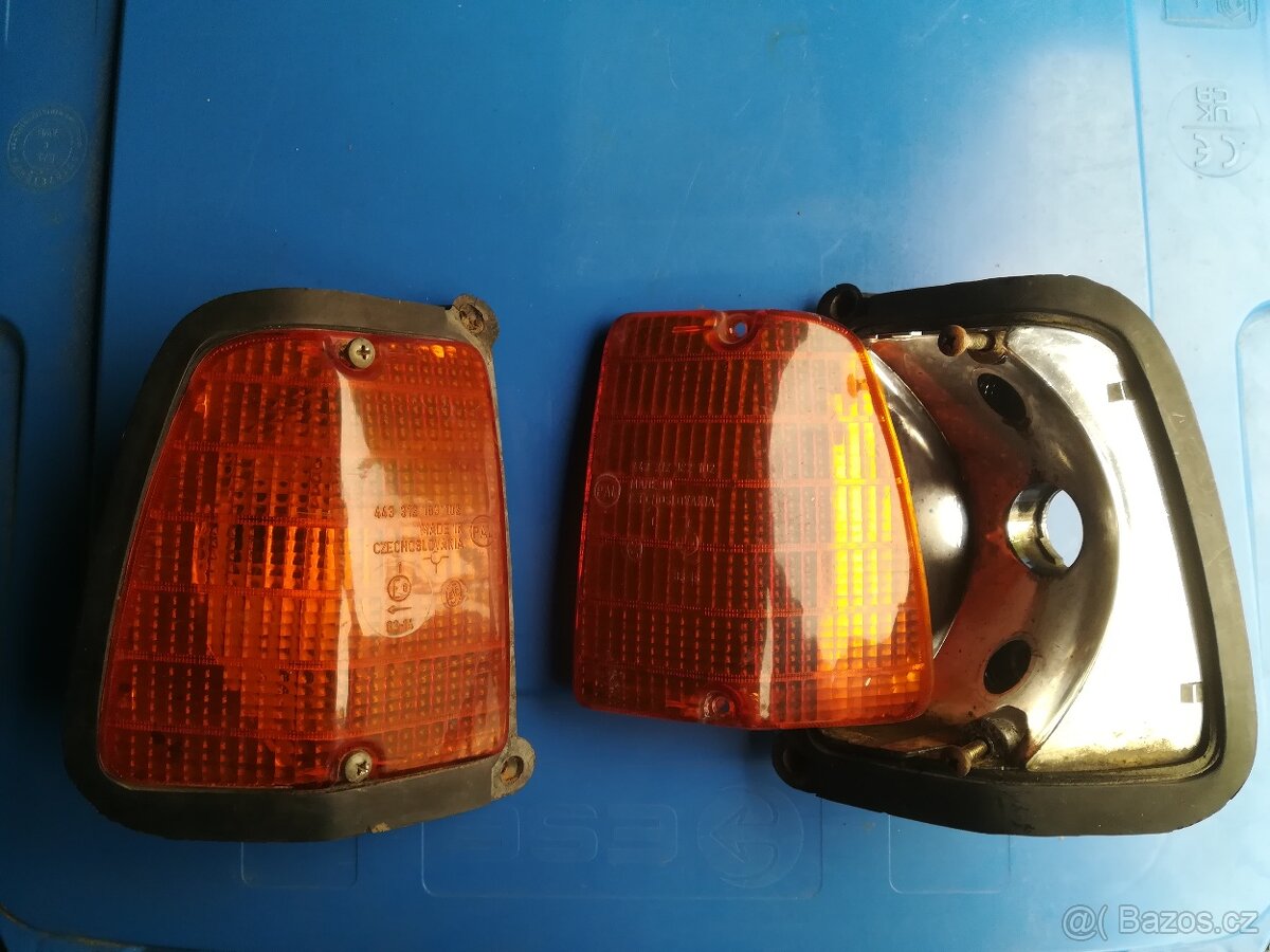 Blinkry originál ŠKODA 120, 125, 130, Rapid, Garde (2 ks)