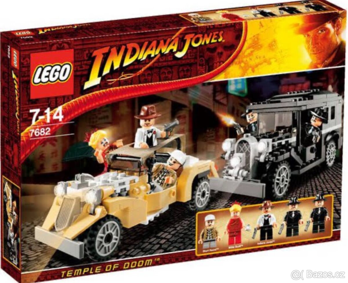 LEGO 7682 Honička v Šanghaji Indiana Jones