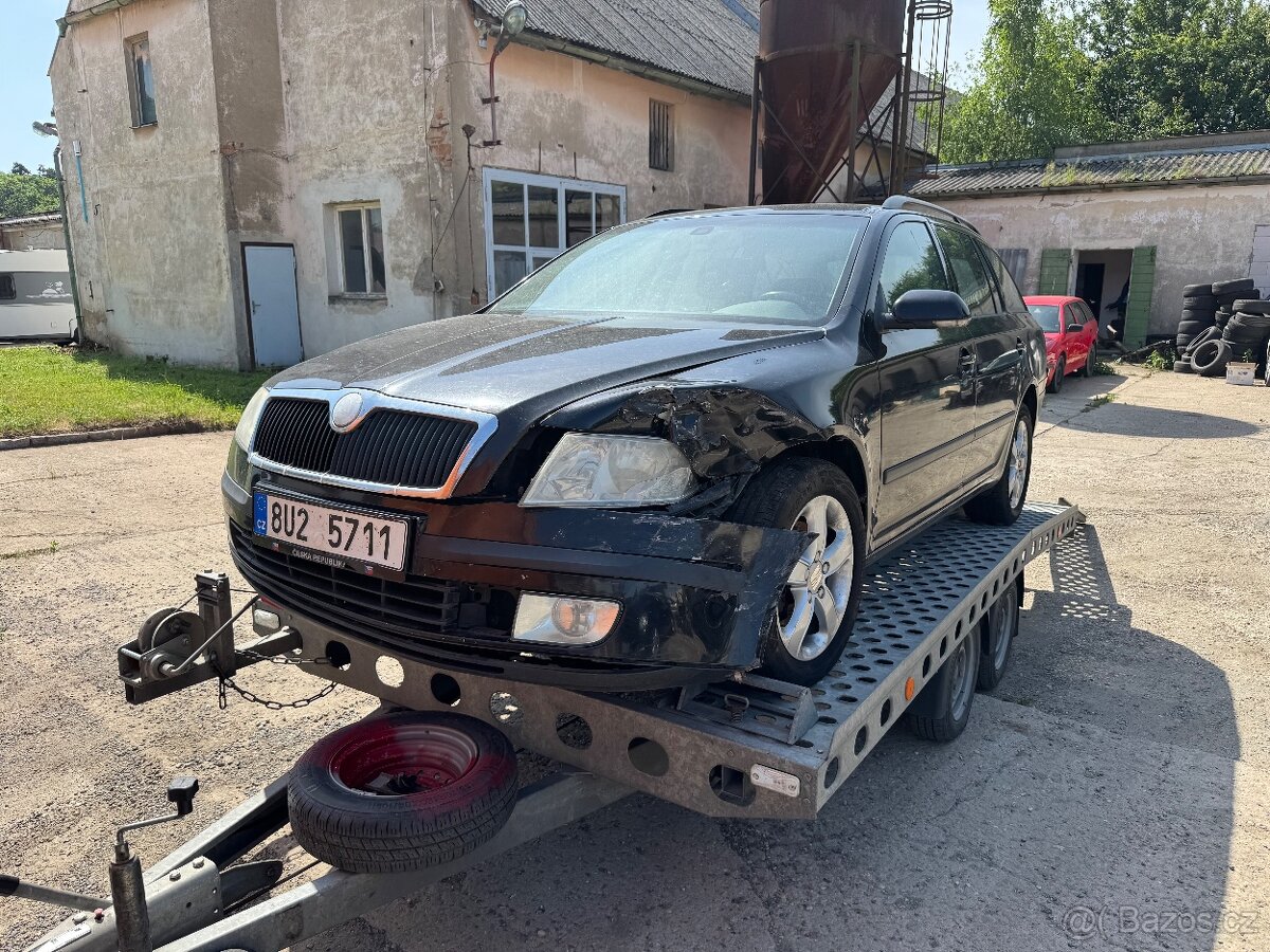 Prodám veškeré náhradní díly z vozu Škoda Octavia 2 kombi r.