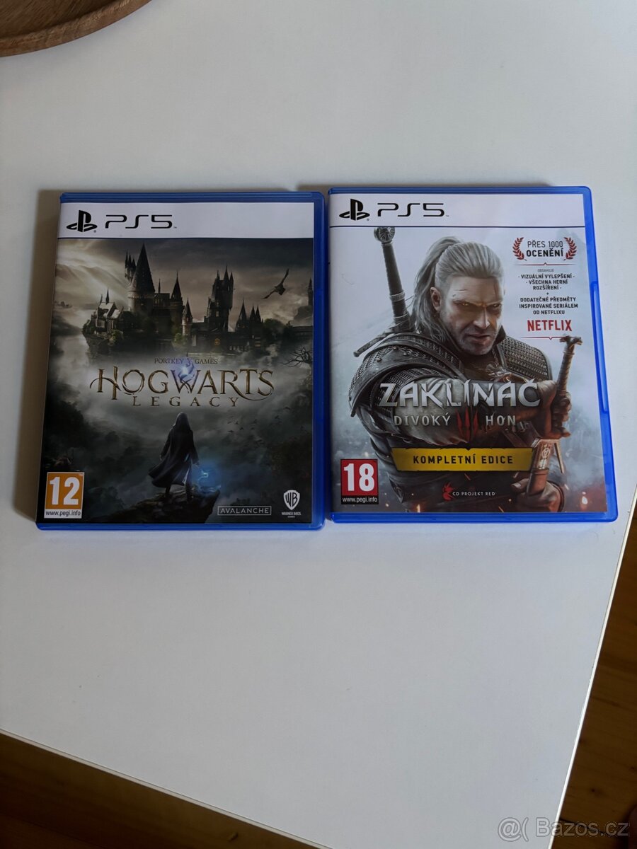Zaklínač, Hogwarts PS5 hry