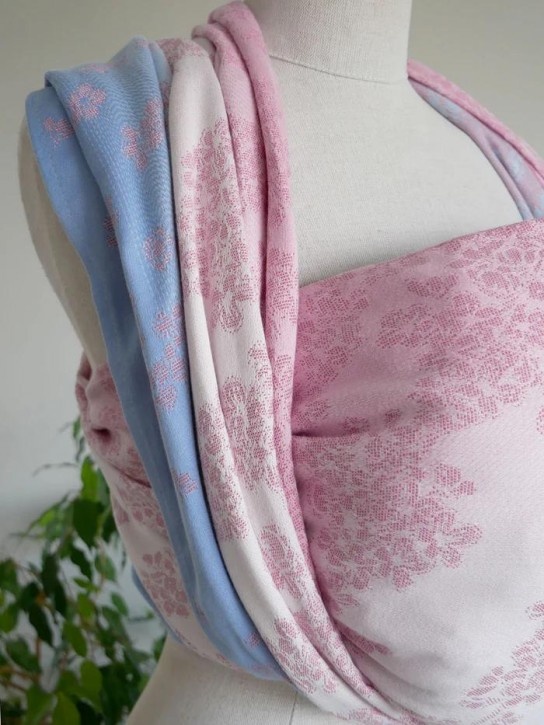 Šátek Oscha - Blossom chloris baby wrap