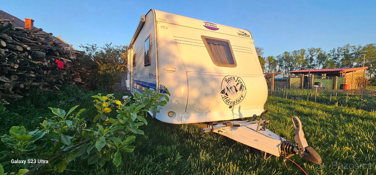 Pronajmu karavan Hobby de luxe pro 6 osob