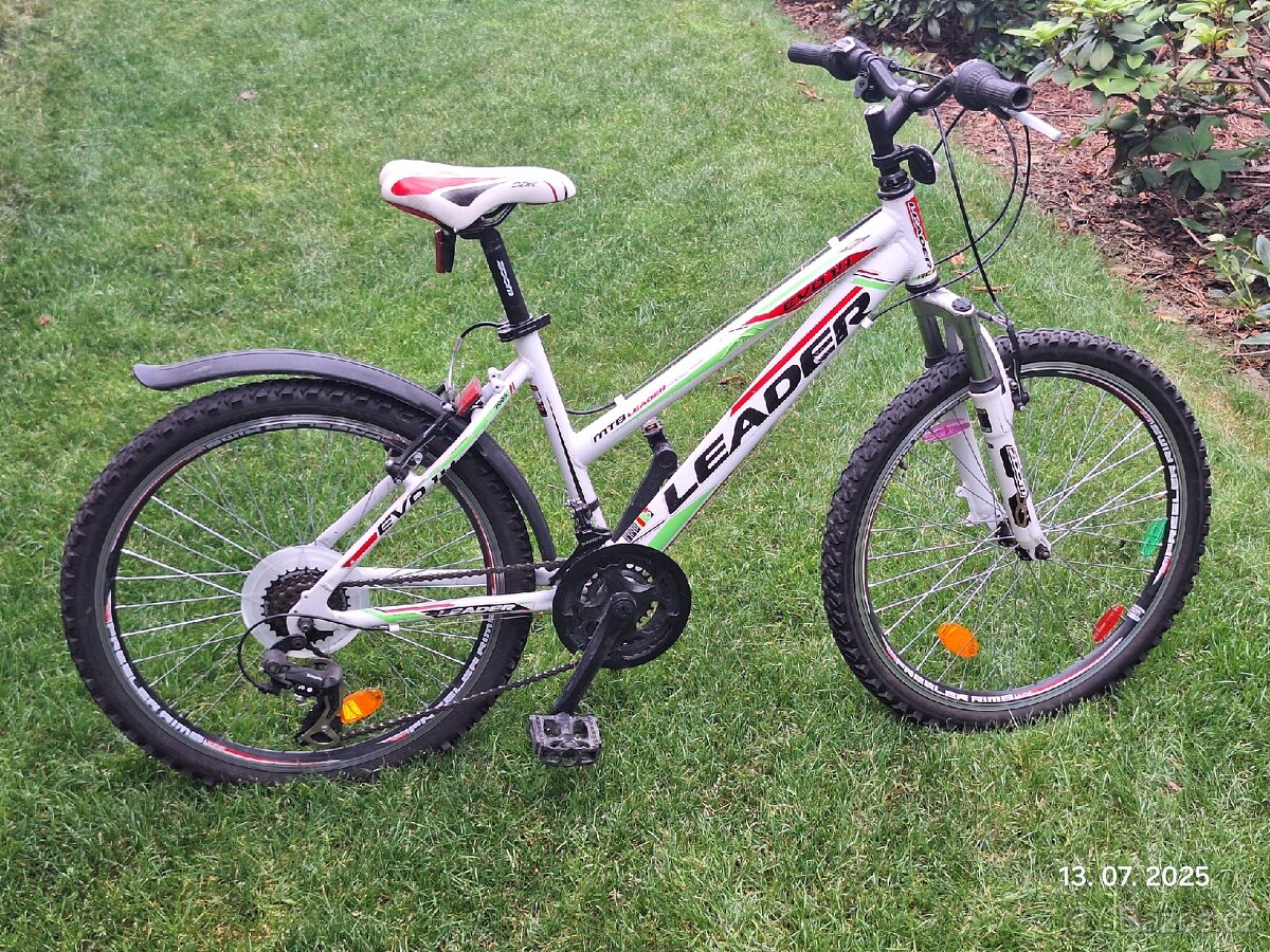 Dětské kolo 24", odpružená vidlice