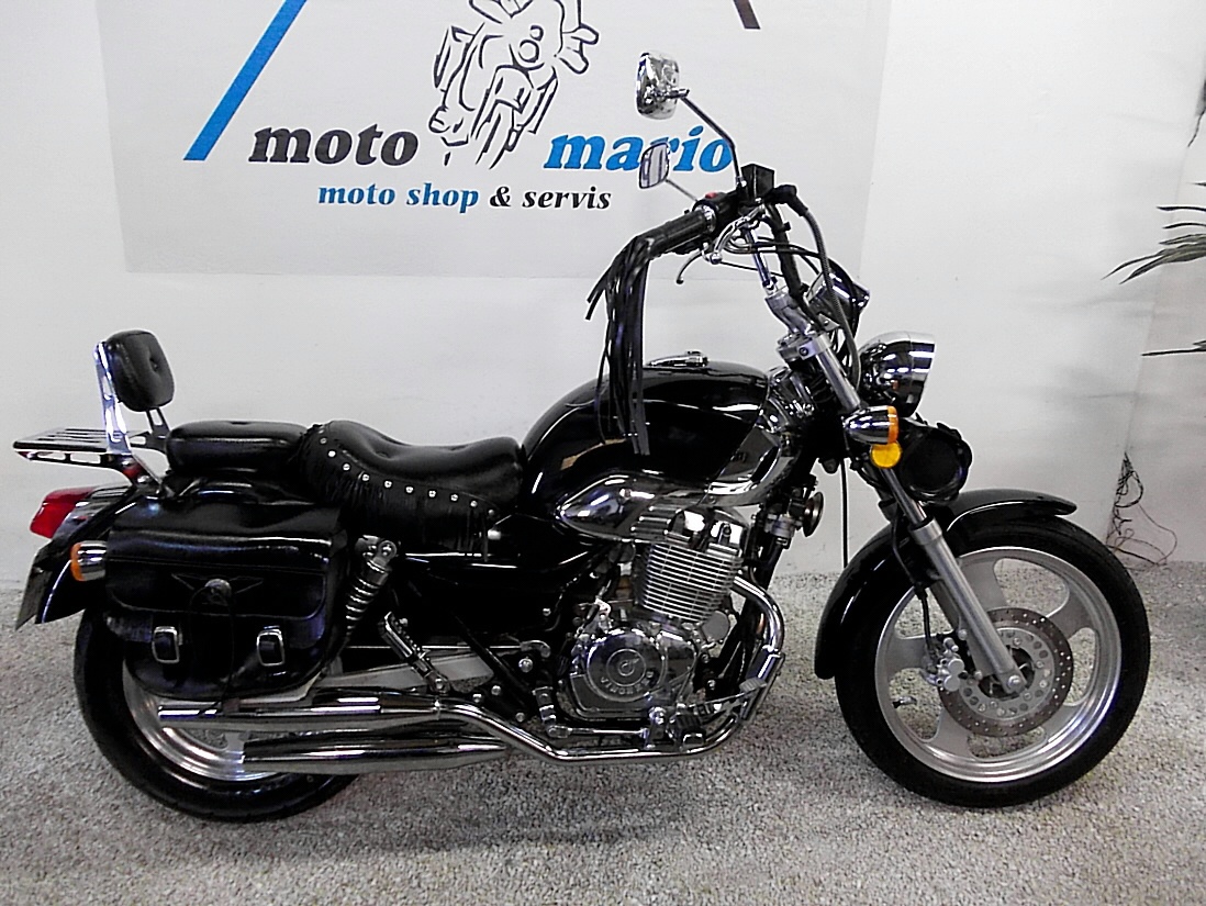 Chopper JC 250 jen 2tis.KM, plně Vybaven Perfektní STAV