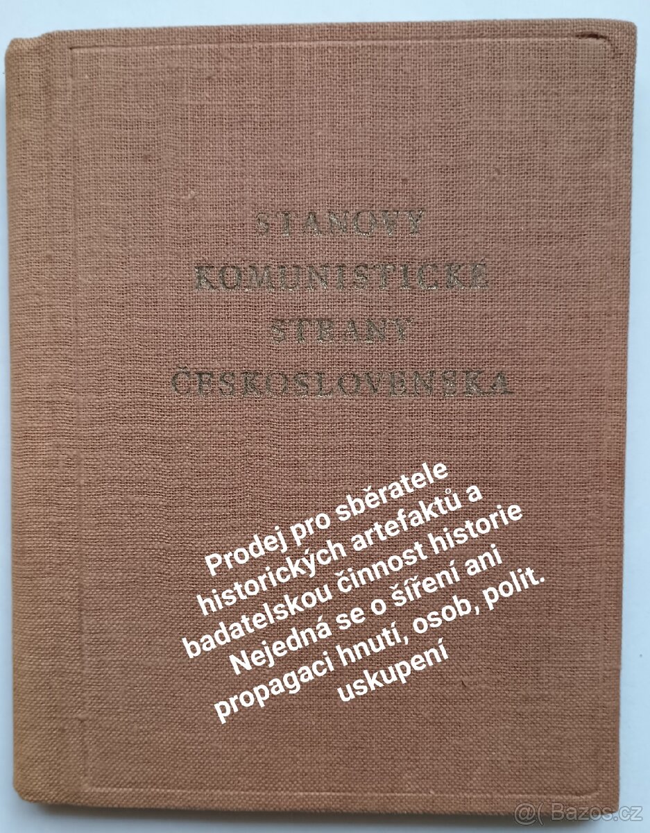 Stanovy KSČ, 1954