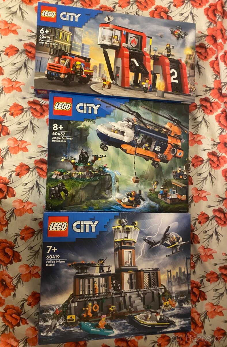 Lego 60419 60437 60414 nove, Nerozbalené